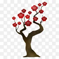 梅花 冬花 树-空若网 梅花 冬花 树-空若网