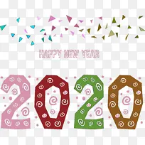 新年快乐 文字快乐 数字快乐-空若网 新年快乐 文字快乐 数字快乐-空若网