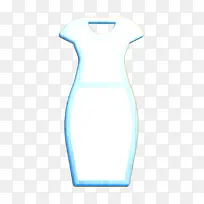 衣服图标 铅笔连衣裙图标 浅绿色-空若网 衣服图标 铅笔连衣裙图标 浅绿色-空若网