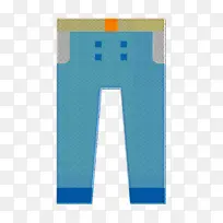 衣服图标 牛仔裤图标 蓝色-空若网 衣服图标 牛仔裤图标 蓝色-空若网