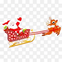 雪橇 汽车 圣诞老人-空若网 雪橇 汽车 圣诞老人-空若网
