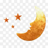 橙色 叶子 新月-空若网 橙色 叶子 新月-空若网