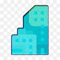 工作日图标 共管公寓图标 水蓝-空若网 工作日图标 共管公寓图标 水蓝-空若网