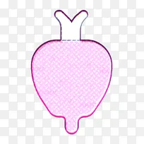 甜菜根图标 水果和蔬菜图标 粉色-空若网 甜菜根图标 水果和蔬菜图标 粉色-空若网