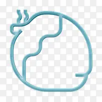 水果和蔬菜图标 椰子图标 绿松石色-空若网 水果和蔬菜图标 椰子图标 绿松石色-空若网