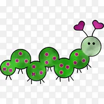 毛毛虫 昆虫 绿色-空若网 毛毛虫 昆虫 绿色-空若网