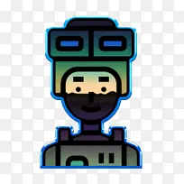 士兵图标 职业图标 卡通-空若网 士兵图标 职业图标 卡通-空若网