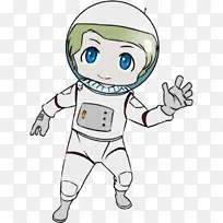 卡通 宇航员 手指-空若网 卡通 宇航员 手指-空若网