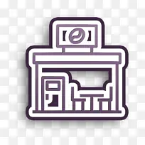 咖啡馆图标 食品和餐厅图标 文本-空若网 咖啡馆图标 食品和餐厅图标 文本-空若网