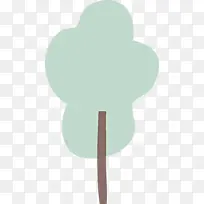 卡通树 抽象树 绿色-空若网 卡通树 抽象树 绿色-空若网