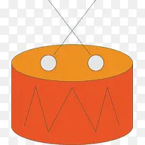 复古圣诞 橙色 圆形-空若网 复古圣诞 橙色 圆形-空若网