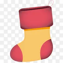 圣诞长袜 橙色 黄色-空若网 圣诞长袜 橙色 黄色-空若网