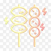 泰国食物图标 肉丸子图标 文字-空若网 泰国食物图标 肉丸子图标 文字-空若网