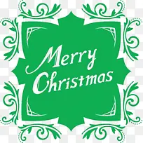 圣诞字体 圣诞快乐字体 绿色-空若网 圣诞字体 圣诞快乐字体 绿色-空若网