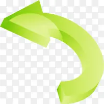 箭头 绿色 标志-空若网 箭头 绿色 标志-空若网