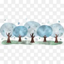 抽象的春天树 抽象的春天 动画-空若网 抽象的春天树 抽象的春天 动画-空若网