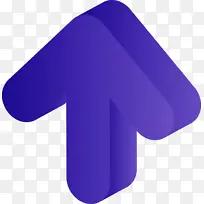 箭头 紫色 钴蓝色-空若网 箭头 紫色 钴蓝色-空若网