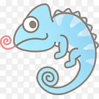 变色龙 可爱的变色龙 卡通变色龙-空若网 变色龙 可爱的变色龙 卡通变色龙-空若网