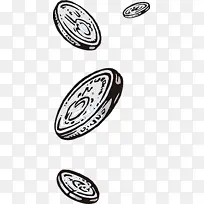 金钱 黑白 标志-空若网 金钱 黑白 标志-空若网