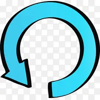 圆圈箭头 箭头 水彩画-空若网 圆圈箭头 箭头 水彩画-空若网