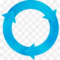 圆圈箭头 水彩画 油漆-空若网 圆圈箭头 水彩画 油漆-空若网