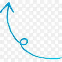 曲线箭头 水彩画 油漆-空若网 曲线箭头 水彩画 油漆-空若网