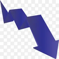 锯齿状箭头 蓝色 钴蓝色-空若网 锯齿状箭头 蓝色 钴蓝色-空若网