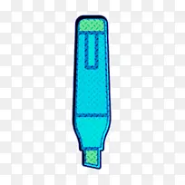 马克标志 学校标志 水蓝-空若网 马克标志 学校标志 水蓝-空若网