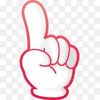 手指箭头 线条艺术-空若网 手指箭头 线条艺术-空若网