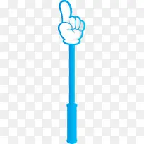 手指箭 蓝色 绿松石色-空若网 手指箭 蓝色 绿松石色-空若网