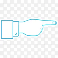 手指箭头 水彩画 油漆-空若网 手指箭头 水彩画 油漆-空若网