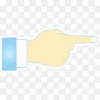 手指箭头 黄色 线条-空若网 手指箭头 黄色 线条-空若网