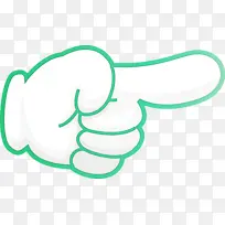 手指箭头 水彩画 油漆-空若网 手指箭头 水彩画 油漆-空若网