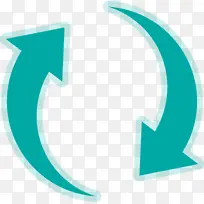 重新加载箭头 浅绿色 绿松石色-空若网 重新加载箭头 浅绿色 绿松石色-空若网