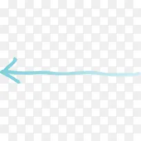 手绘箭头 绿松石色 浅绿色-空若网 手绘箭头 绿松石色 浅绿色-空若网