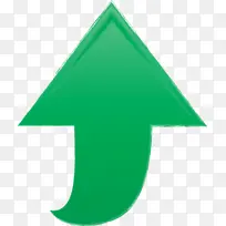 风箭头 绿色 三角形-空若网 风箭头 绿色 三角形-空若网