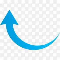 上升箭头 浅绿色 青绿色-空若网 上升箭头 浅绿色 青绿色-空若网