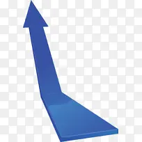 上升箭头 蓝色 垫子-空若网 上升箭头 蓝色 垫子-空若网