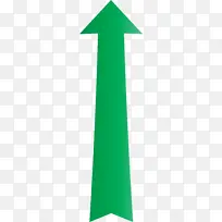 上升箭头 绿色 青绿色-空若网 上升箭头 绿色 青绿色-空若网