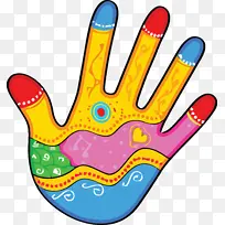 黄色的手指 快乐的手-空若网 黄色的手指 快乐的手-空若网