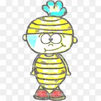 黄色 卡通 膜状昆虫-空若网 黄色 卡通 膜状昆虫-空若网