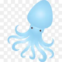 章鱼 巨大的太平洋章鱼 蓝色-空若网 章鱼 巨大的太平洋章鱼 蓝色-空若网