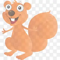 松鼠 卡通 鼻子-空若网 松鼠 卡通 鼻子-空若网