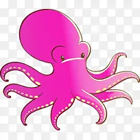 水彩章鱼 水彩 颜料-空若网 水彩章鱼 水彩 颜料-空若网