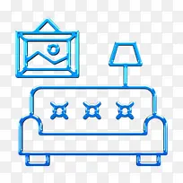 沙发图标 客厅图标 室内图标-空若网 沙发图标 客厅图标 室内图标-空若网