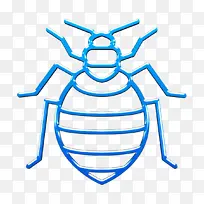 臭虫图标 昆虫图标 线条-空若网 臭虫图标 昆虫图标 线条-空若网