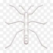 昆虫图标 线条 对称-空若网 昆虫图标 线条 对称-空若网
