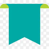 书签丝带 绿色 绿松石色-空若网 书签丝带 绿色 绿松石色-空若网