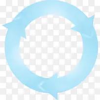 圆圈箭头 绿松石色 浅绿色-空若网 圆圈箭头 绿松石色 浅绿色-空若网