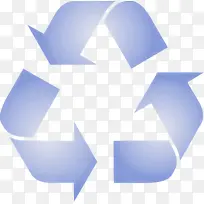 生态循环箭头 蓝色 箭头-空若网 生态循环箭头 蓝色 箭头-空若网